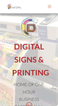 Mobile Screenshot of digitalsignsandprinting.com