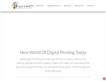 Tablet Screenshot of digitalsignsandprinting.com